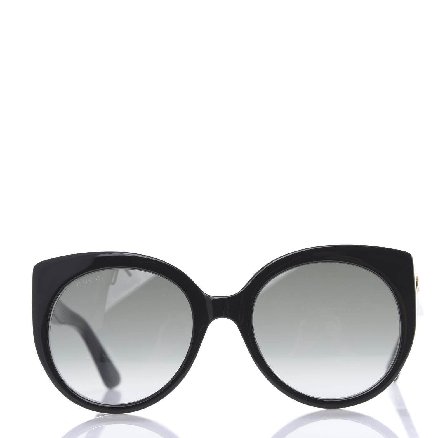 Gucci Acetate Cat Eye Sunglasses GG 0325S Black 2 of 8