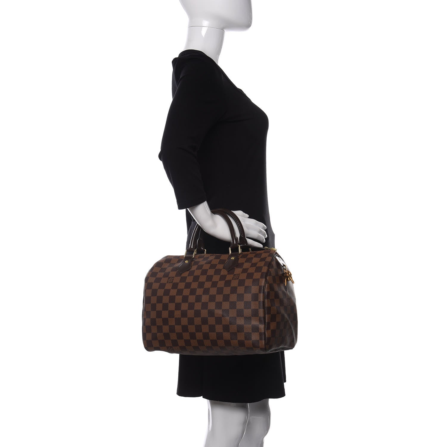 Louis Vuitton Damier Ebene Speedy 30 2 of 9