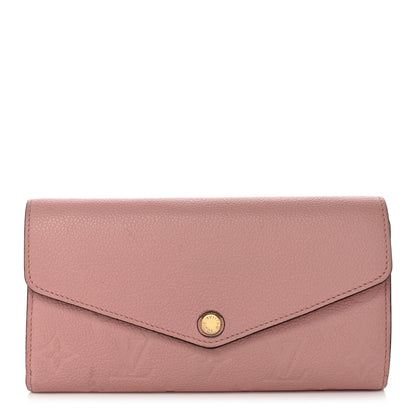 Louis Vuitton Empreinte Sarah Wallet NM Rose Ballerine 1 of 8