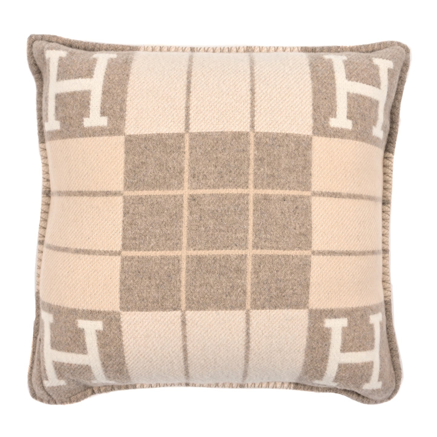 Wool Cashmere Avalon III Pillow PM Coco Camomille