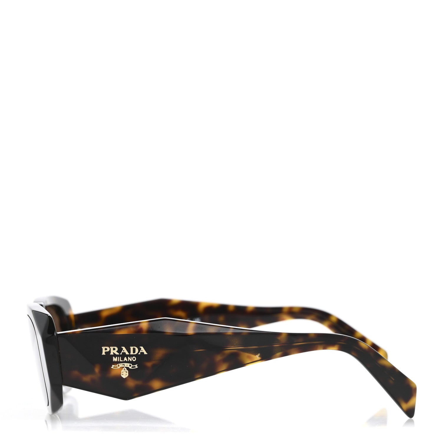 Prada Acetate Symbole Sunglasses SPR 17W Honey Tortoise 3 of 7