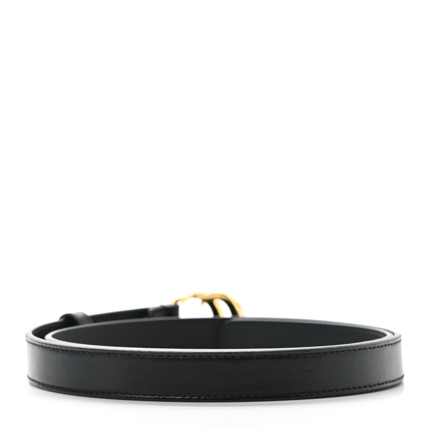 Calfskin Double G 20mm Belt 85 34 Black