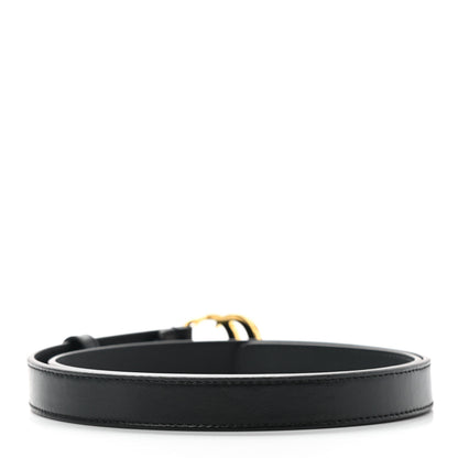Gucci Calfskin Double G 20mm Belt 85 34 Black 2 of 5