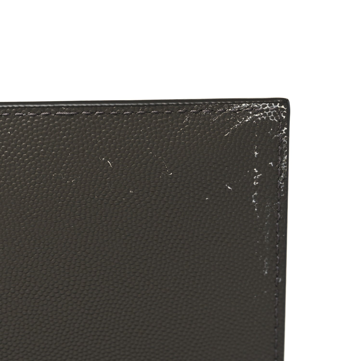 Saint Laurent Grain De Poudre Medium Classic Monogram Kate Satchel Earth Grey 12 of 15