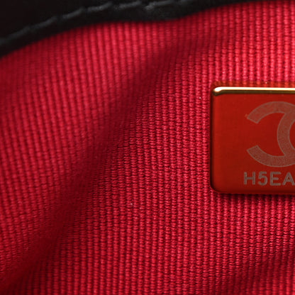 Chanel Calfskin Quilted Pearl Jewel Chain Flap Black 6 of 11