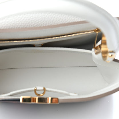 Louis Vuitton Taurillon Artycapucines Henry Taylor MM Snow 5 of 9