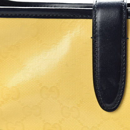 Gucci Crystal Monogram Chateau Marmont Medium Jackie O Hobo Straw Yellow Blue 10 of 15