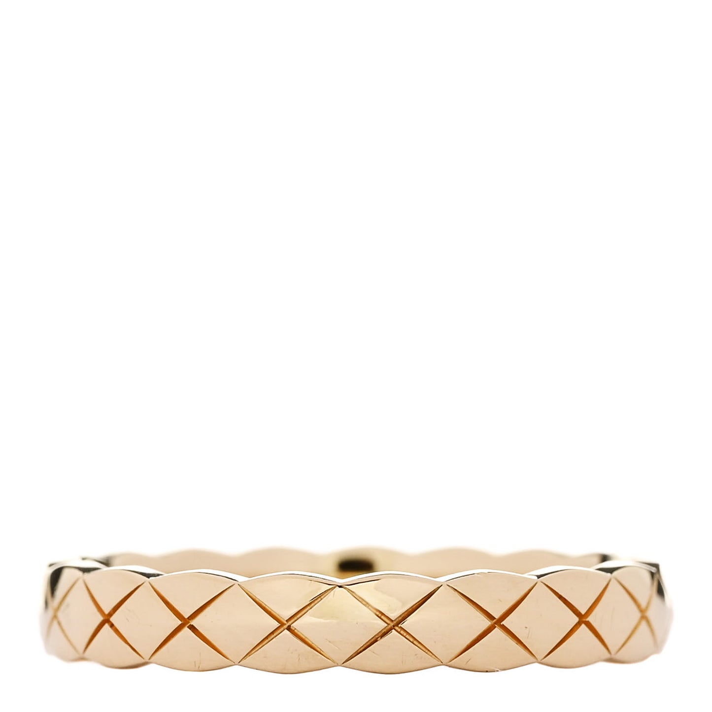 18K Yellow Gold Mini Coco Crush Ring 56 7.5
