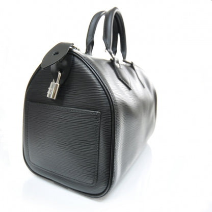 Louis Vuitton Epi Speedy 25 Black 4 of 9