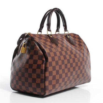 Louis Vuitton Damier Ebene Speedy 30 3 of 7