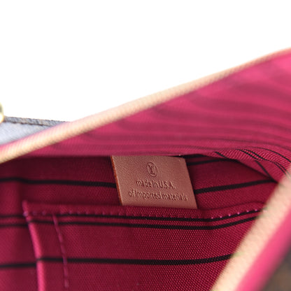 Louis Vuitton Monogram Neverfull MM GM Pochette Pivoine 6 of 8