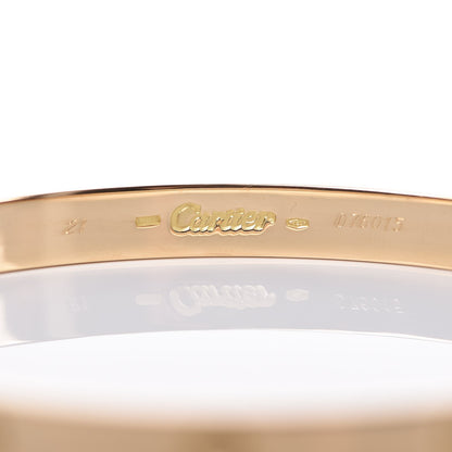Cartier 18K Yellow Gold LOVE Bracelet 21 3 of 6