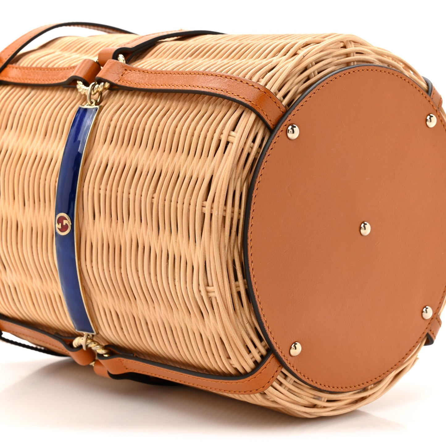 Wicker Bucket Bag Natural
