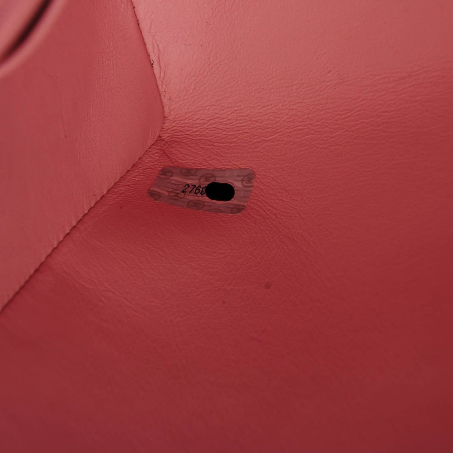 Lambskin Quilted CC Flap Pink