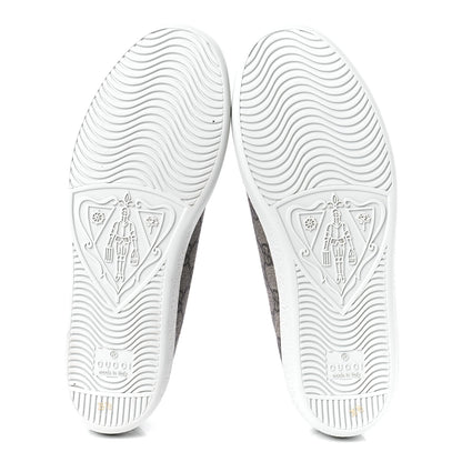 Gucci GG Supreme Monogram Fake/Not Womens Ace Sneakers 35.5 Beige New Shamarock Brown Sugar 5 of 8