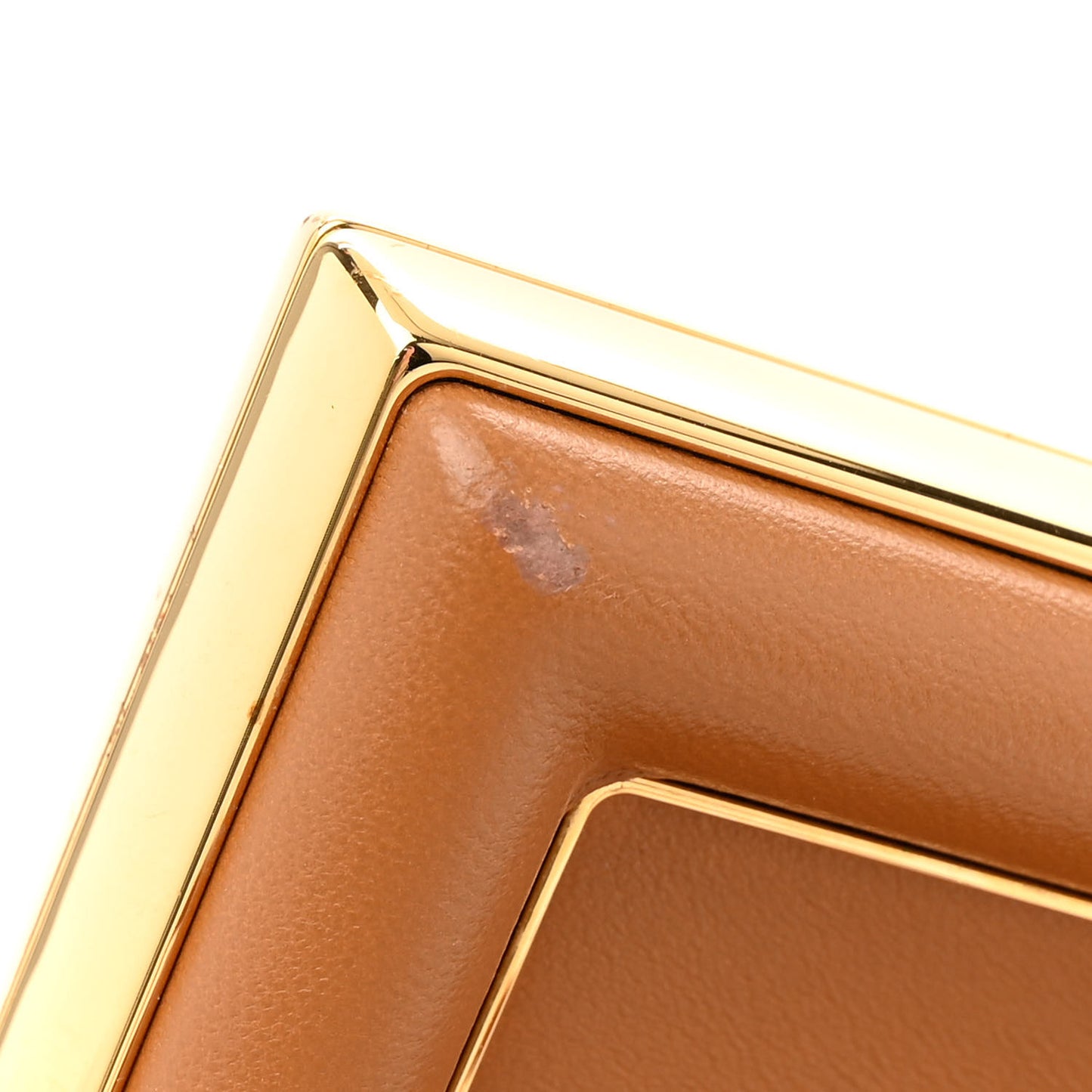 Shiny Nappa Small Fendi First Caramello