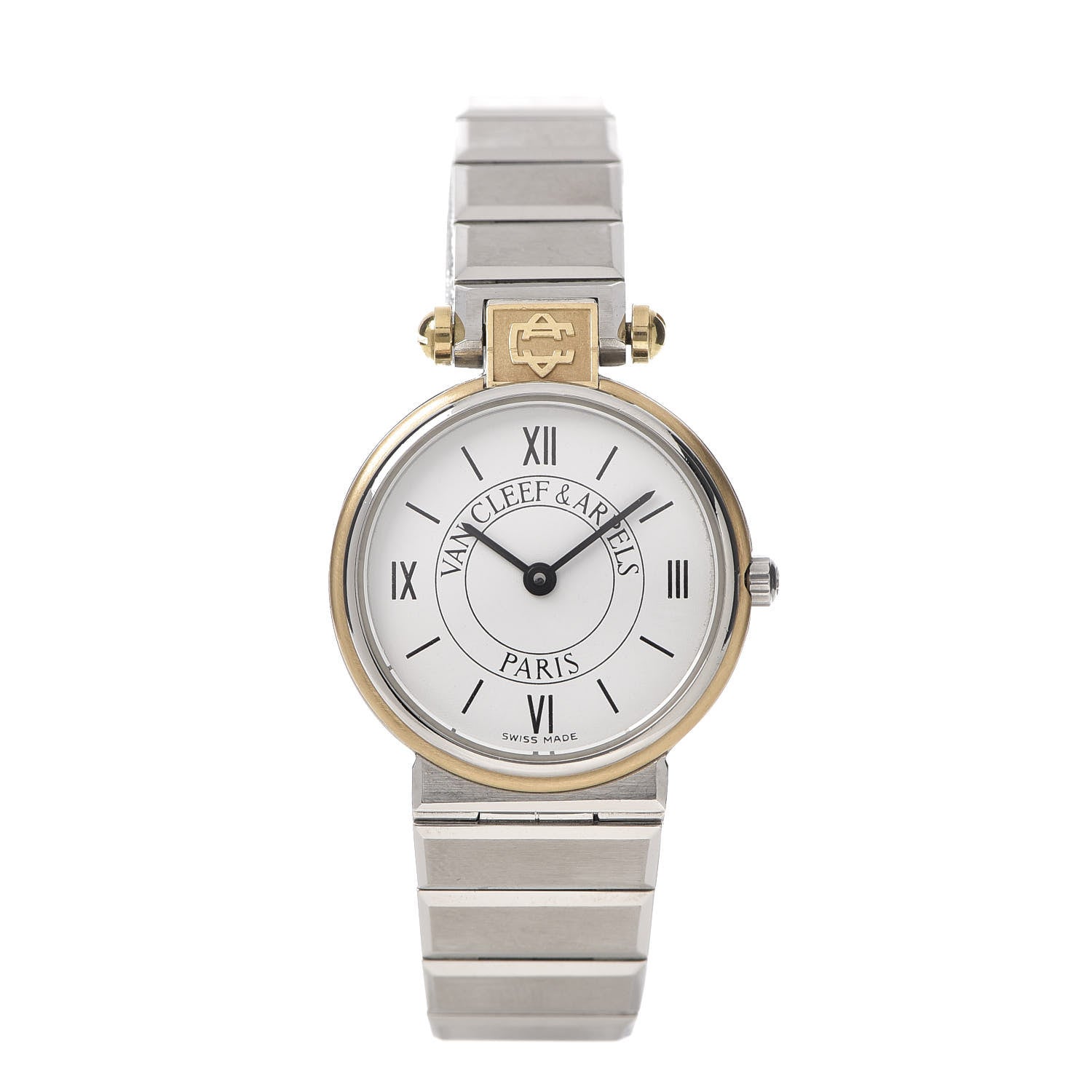 Van Cleef & Arpels Stainless Steel 24mm La Collection Quartz Watch 1 of 6