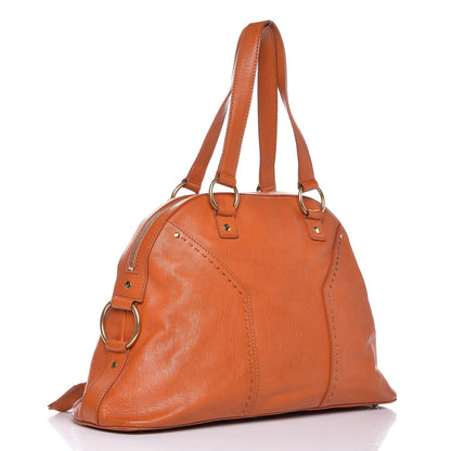 Saint Laurent Calfskin Large Muse Orange 3 of 10
