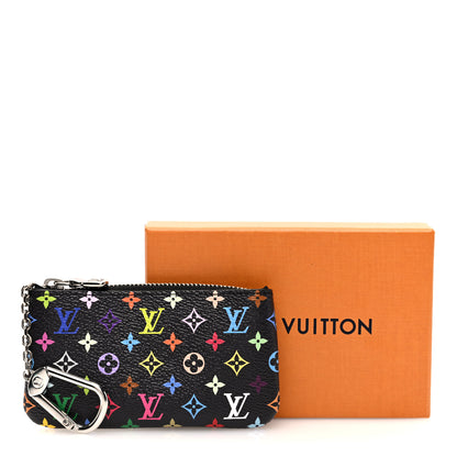 Louis Vuitton LV X TM Monogram Multicolor Key Pouch Black 7 of 7