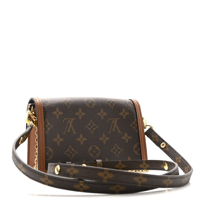 Louis Vuitton Reverse Monogram Dauphine Chain Wallet 3 of 11