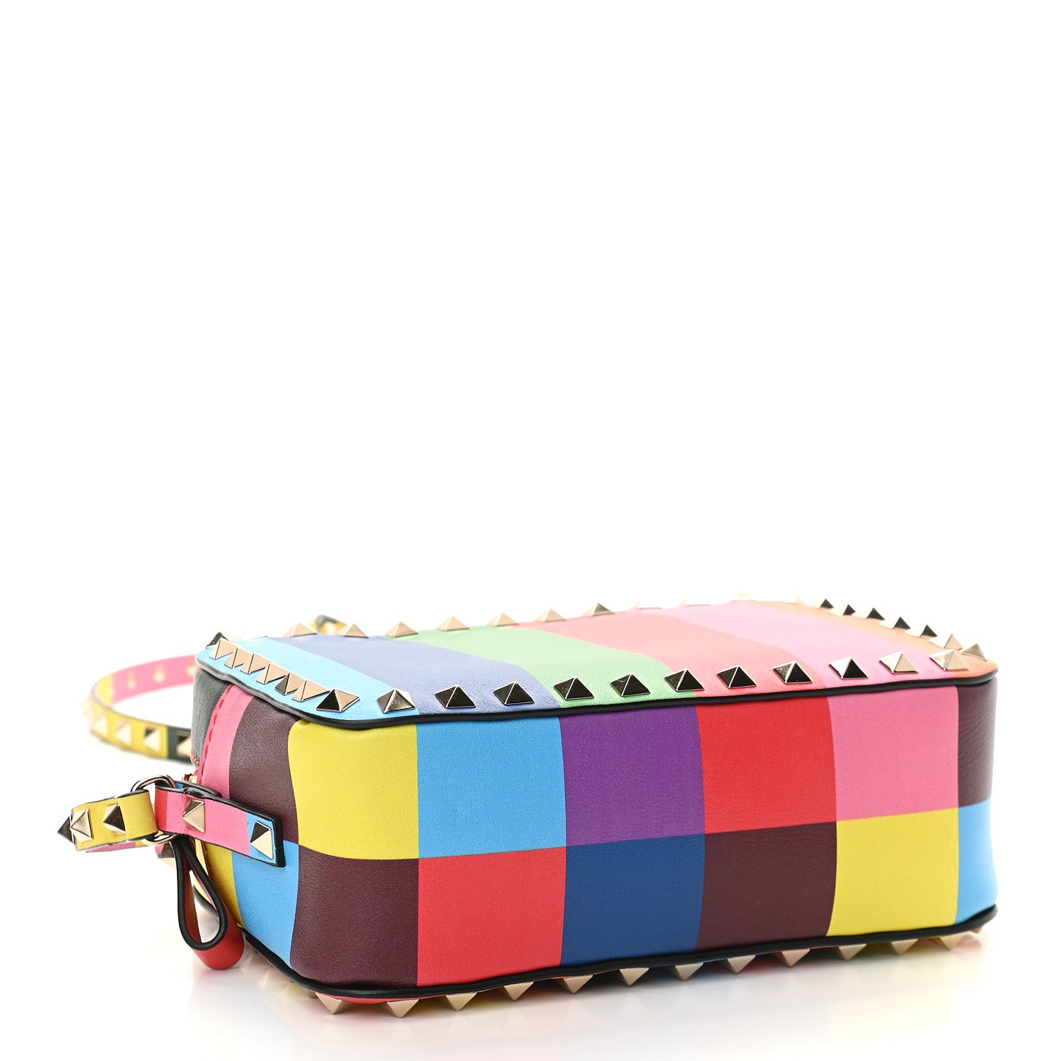 Valentino Garavani Vitello 1973 Rockstud Camera Crossbody Bag Multicolor 4 of 10