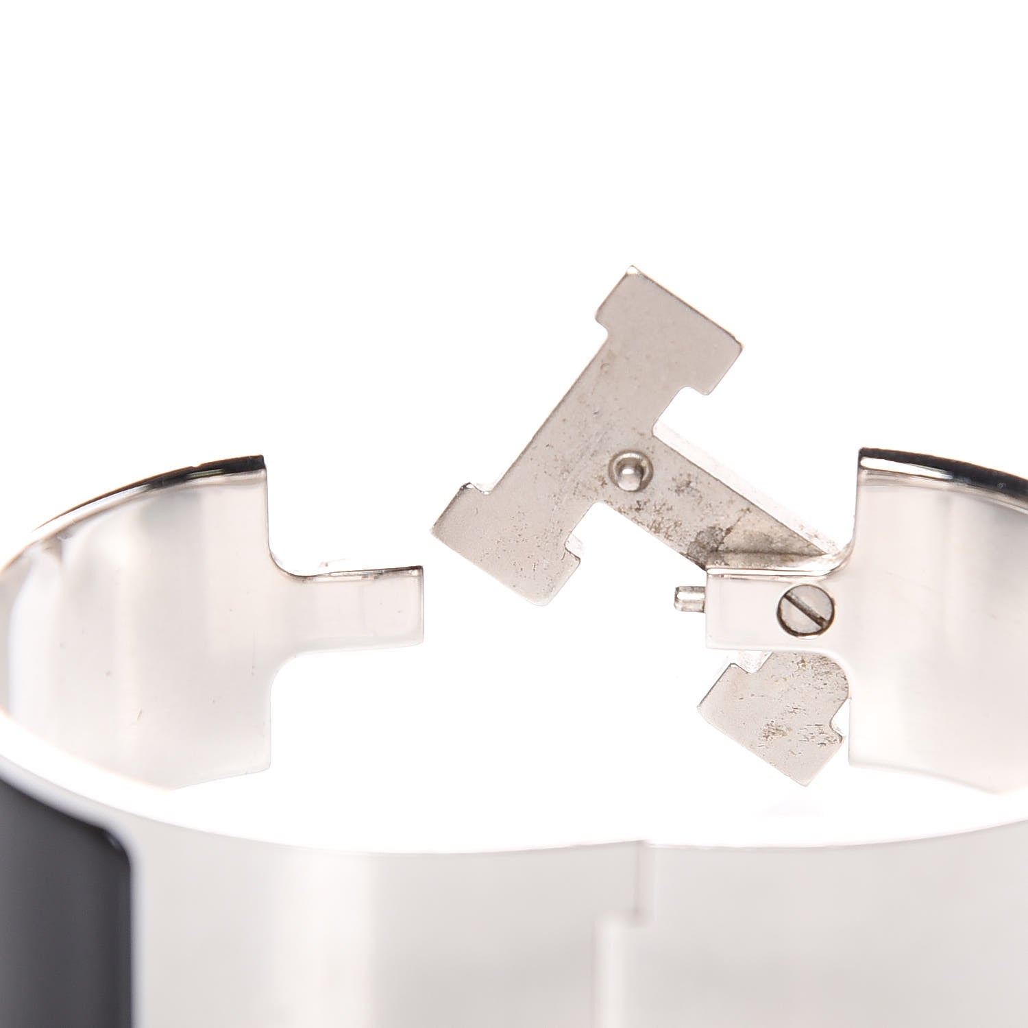 Hermes Enamel Wide Clic Clac H Bracelet PM Black 4 of 5