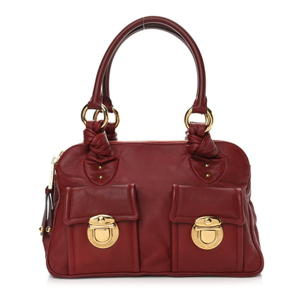 Marc Jacobs Calfskin Mercer Blake Merlot 1 of 14