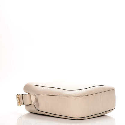Burberry Grainy Calfskin Small Elmstone Hobo Limestone 4 of 9