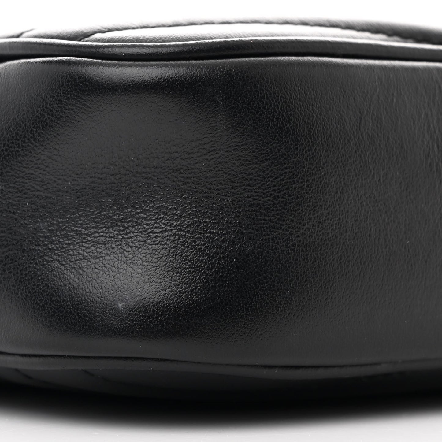 Calfskin Matelasse Monogram Mini Lou Camera Bag Black