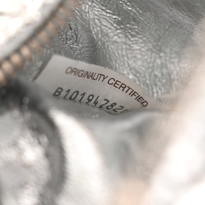 Bottega Veneta Metallic Nappa Studded Intrecciato Mini Jodie Silver 7 of 10