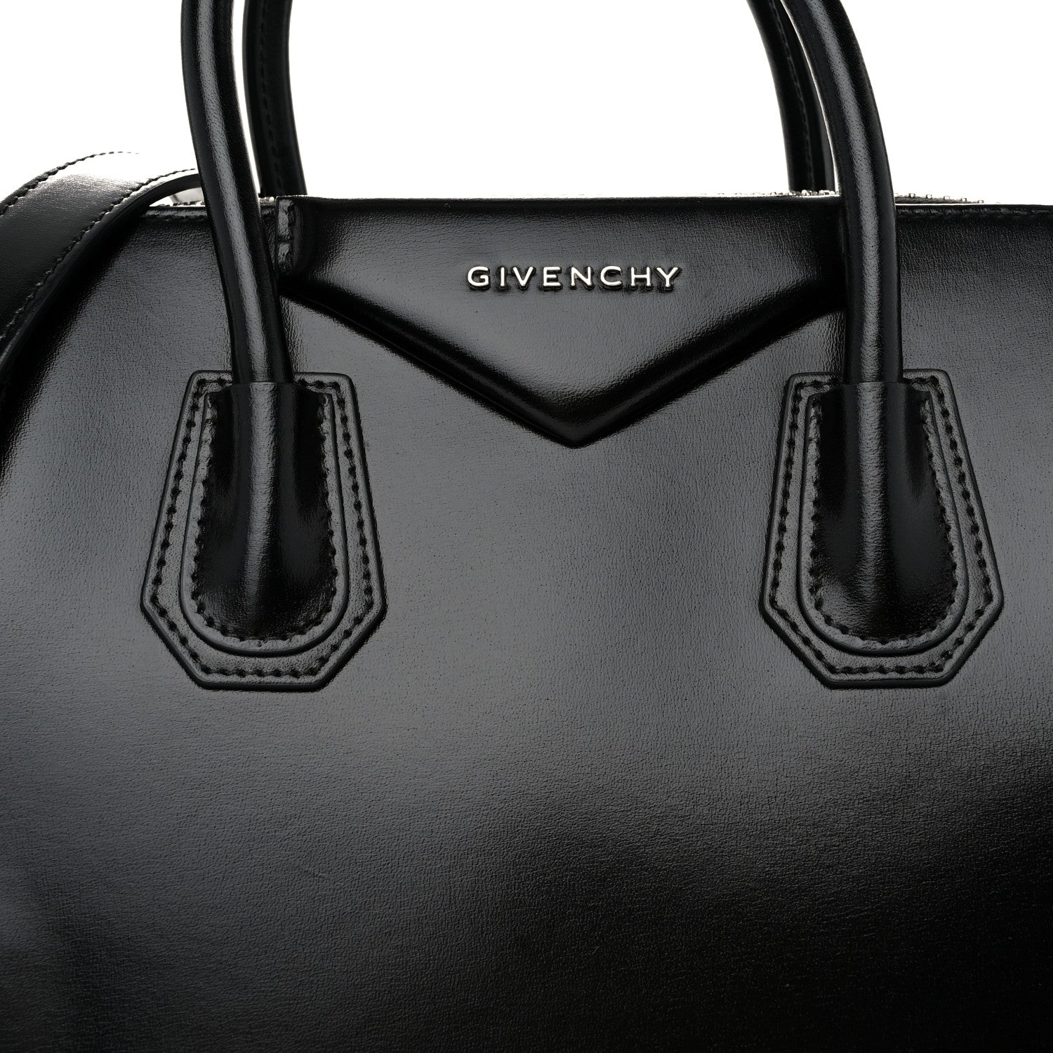 Givenchy Shiny Lord Calfskin Small Antigona Black 8 of 11