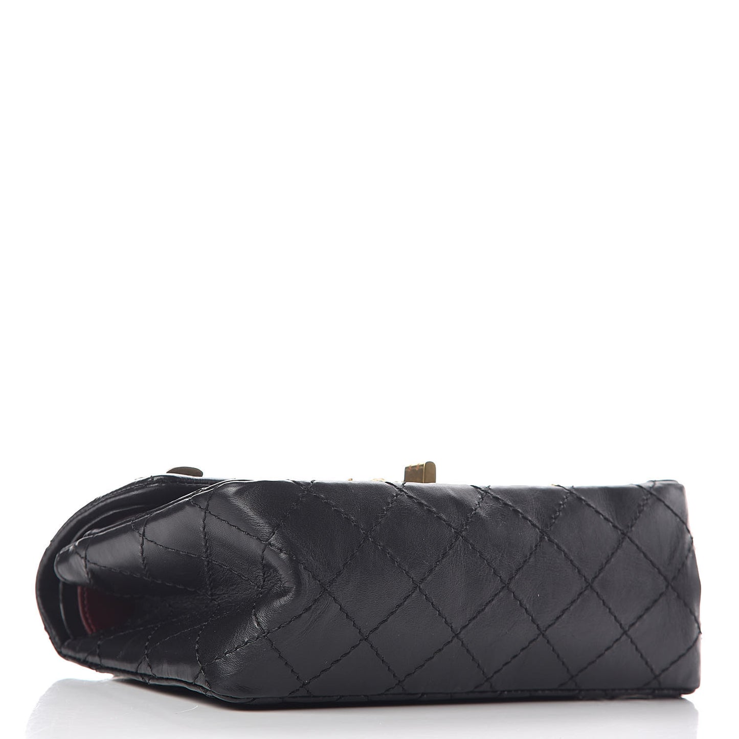 Aged Calfskin Lucky Charms 2.55 Reissue 224 Flap Black