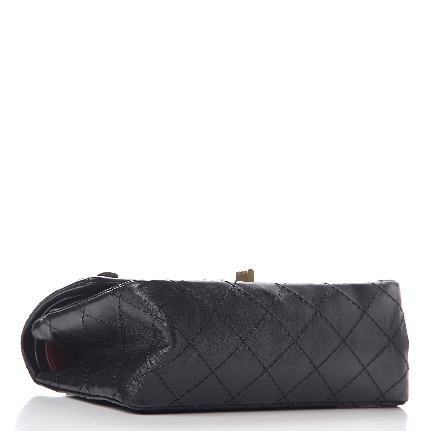 Chanel Aged Calfskin Lucky Charms 2.55 Reissue 224 Flap Black 4 of 10