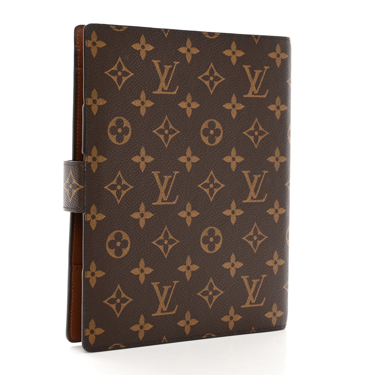 Monogram Large Ring Agenda Cover
