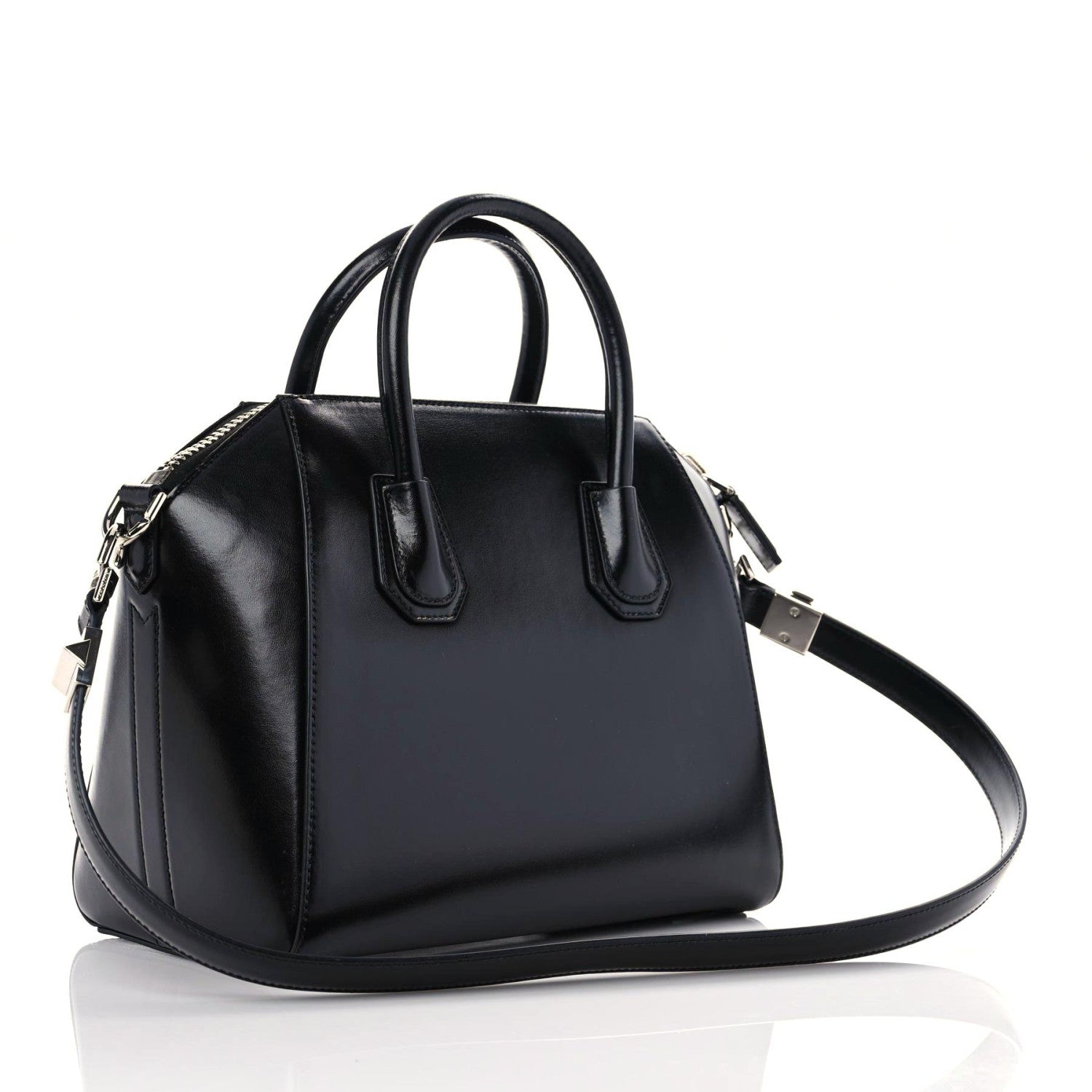 Givenchy Shiny Lord Calfskin Small Antigona Black 3 of 12