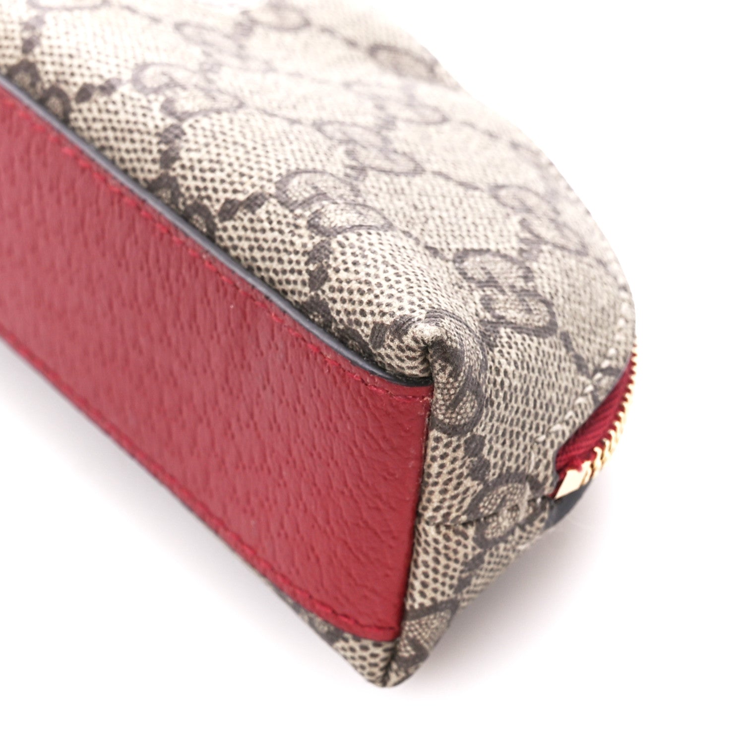 Gucci GG Supreme Monogram Cat Pencil Case Beige Ebony 10 of 10