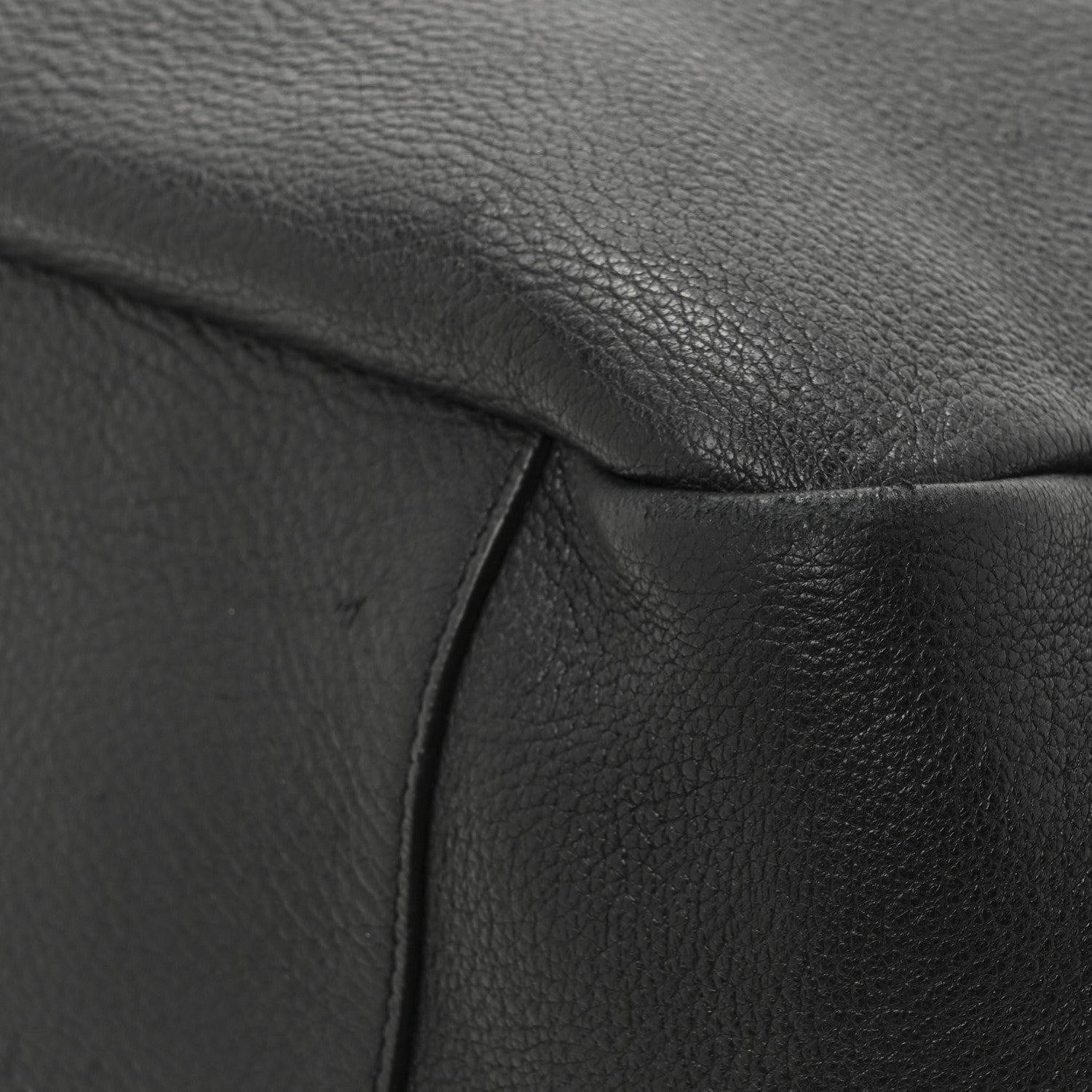 Saint Laurent Grained Deerskin Bea Tote Black 12 of 16