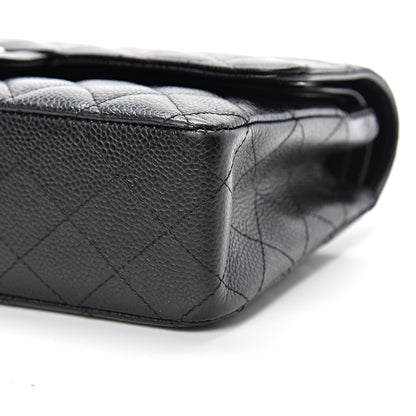 Chanel Caviar Quilted Medium Double Flap Black 9 of 11