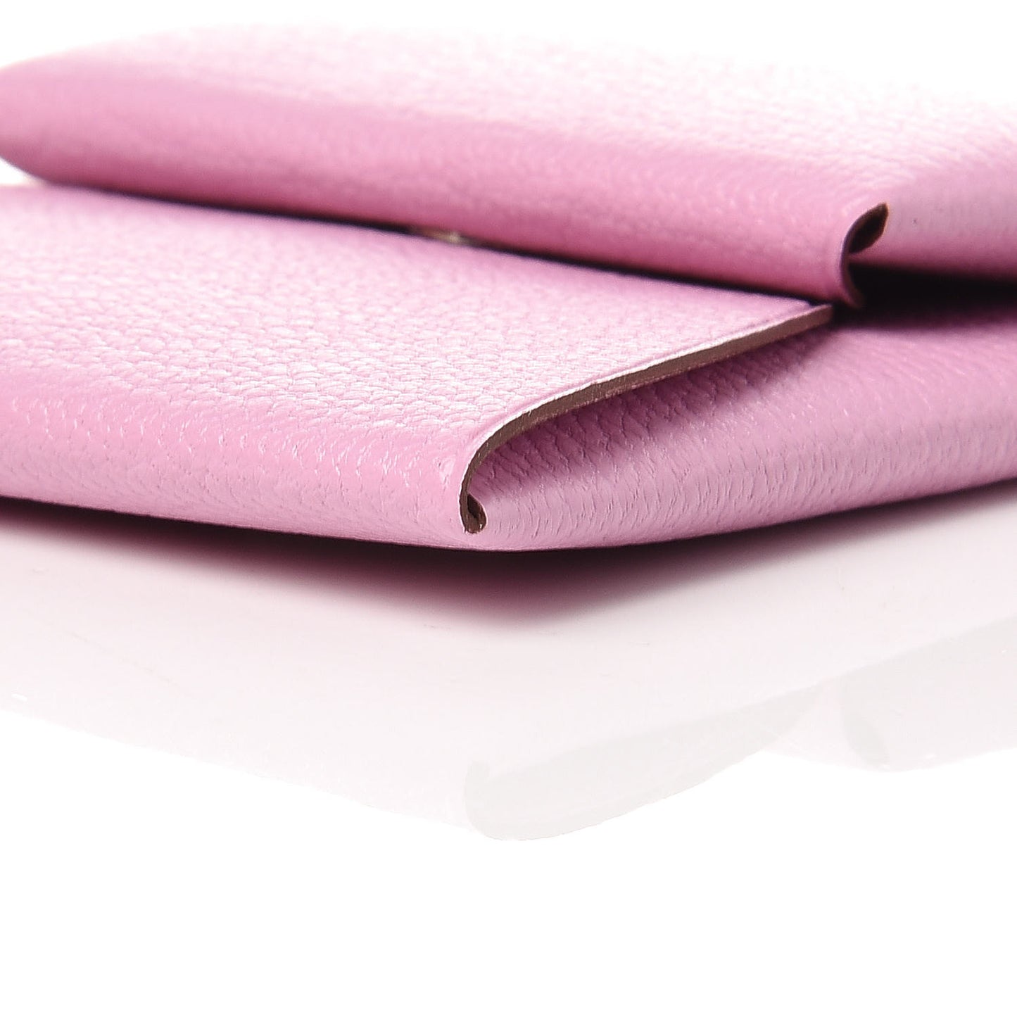 Chevre Mysore Bastia Coin Purse Mauve Sylvestre