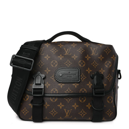 Louis Vuitton LOUIS VUITTON Monogram Macassar LV Trail Messenger 1 of 9