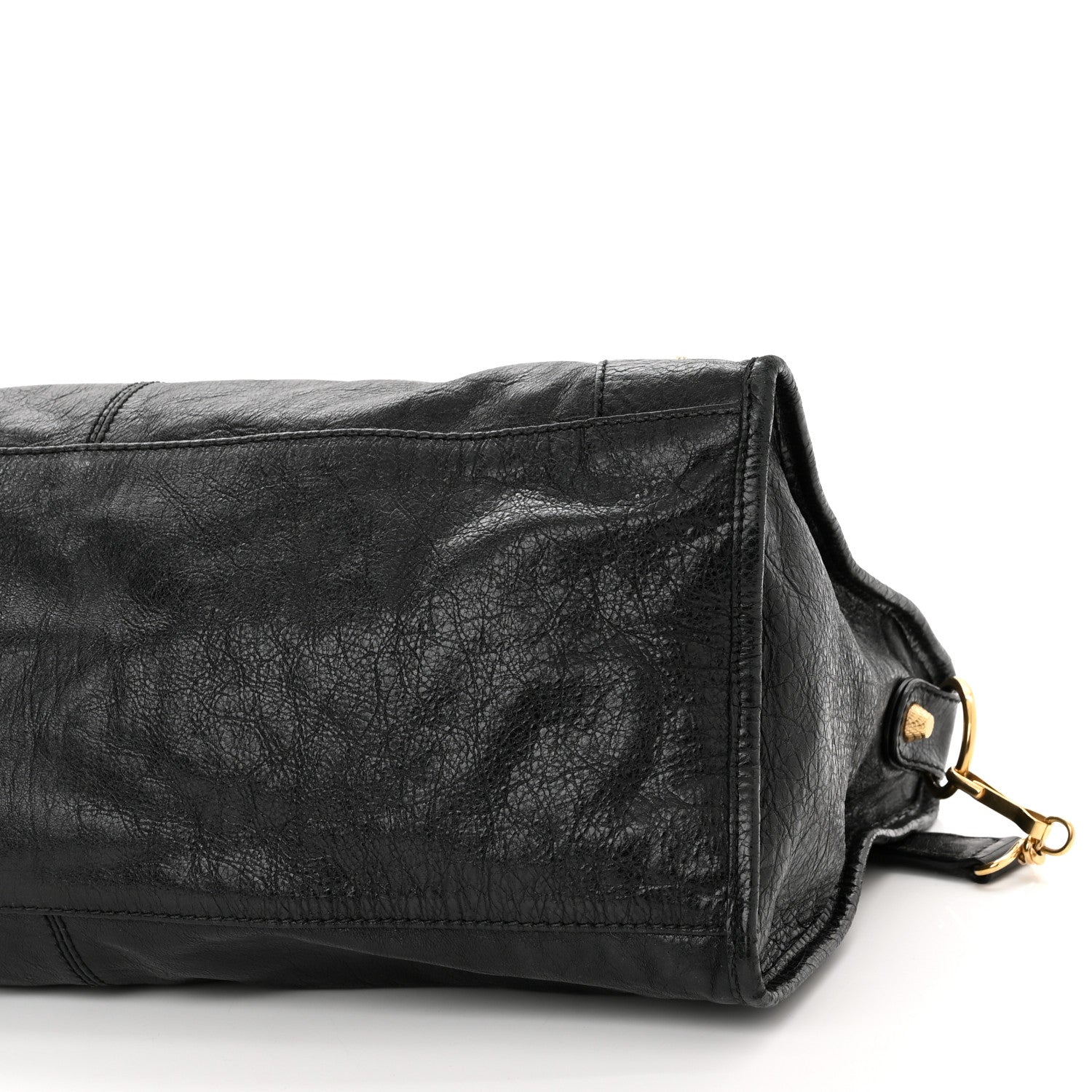 Balenciaga Agneau Giant 12 Gold Hardware Part Time Black 10 of 14