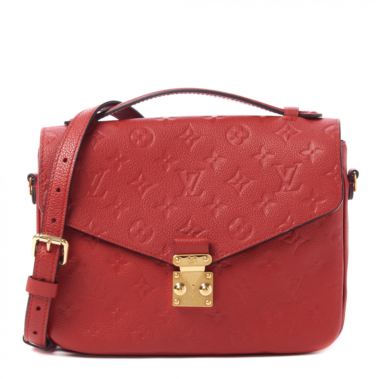 Louis Vuitton Empreinte Pochette Metis Cherry 1 of 8