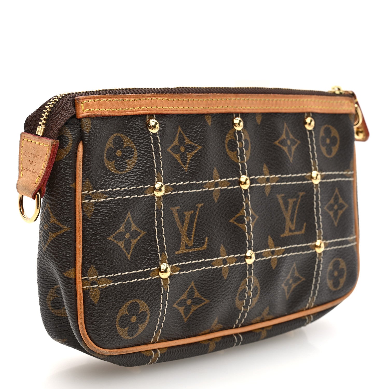 Louis Vuitton Monogram Riveting Pochette Accessories 3 of 10