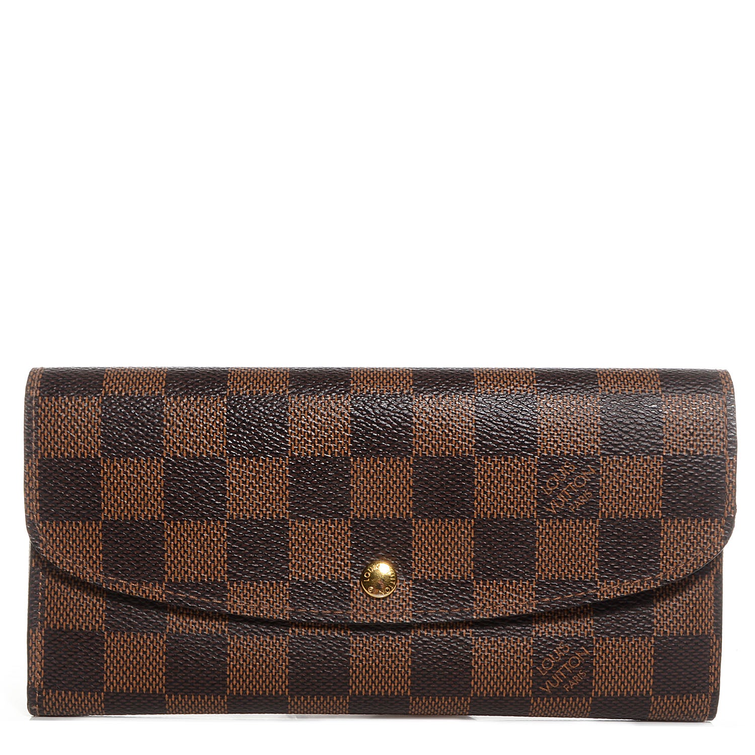 Louis Vuitton Damier Ebene Emilie Wallet 1 of 8