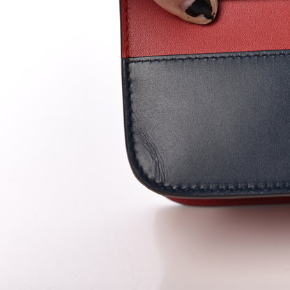 Gucci Calfskin Sylvie Web Queen Margaret Shoulder Bag Blue Agata Hibiscus Red Mystic White 11 of 14