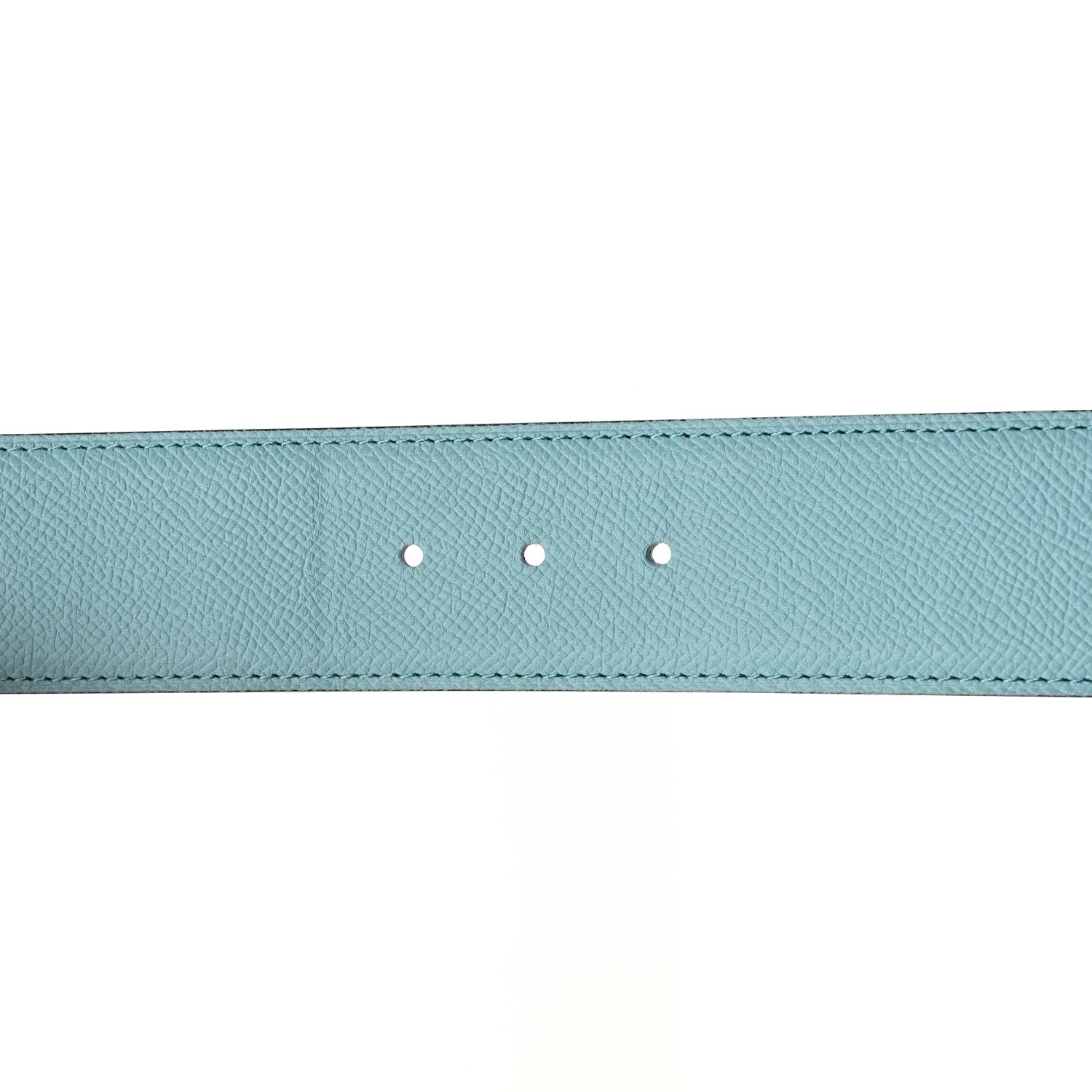 Hermes Epsom 42mm Belt Strap 90 Colvert Bleu Atoll 7 of 9
