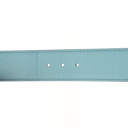 Hermes Epsom 42mm Belt Strap 90 Colvert Bleu Atoll 7 of 9