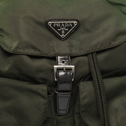 Prada Nylon Vela Medium Backpack Green 7 of 12