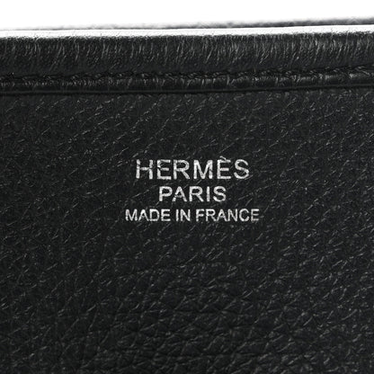 Hermes Taurillon Clemence Evelyne III PM Black 6 of 10