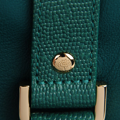 Mulberry Micrograin Calfskin Lizard Medium Alexa Emerald 6 of 9